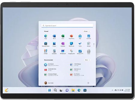 Microsoft Surface Pro 9 with 5G 13  Touch Tablet, Microsoft SQ 3, 16GB 512GB, Platinum Online Hot Sale