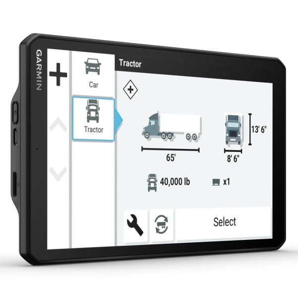 Garmin dezl OTR810 8  GPS Truck Navigator with Garmin Wireless Headset Online now