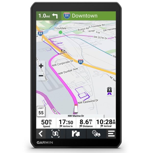 Garmin dezl OTR810 8  GPS Truck Navigator with Garmin Wireless Headset Online now