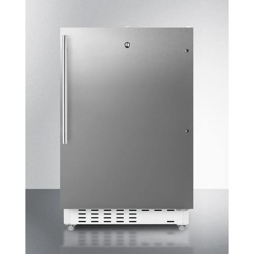 Summit - 20  2.68 cu. ft. Stainless Steel Built-In or Freestanding Refrigerator - ADA Compliant | ALRF48CSSHV Online Hot Sale