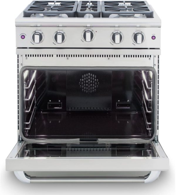 Capital Cooking - 30  Capital Precision Range - Manual Clean - 19K BTU - 4 Sealed Burners - MCR304 Discount