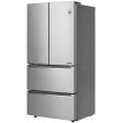 LG - 19 CF 4-Door Counter Depth French Door Refrigerator, 33 Four-Door - LRMNC1803S Online now