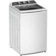 Midea - 4.1 CF Top Load Washer, Agitator, Stainless TubWash Machines - MLTW41A1BWW Hot on Sale