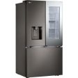 LG - 26 CF Counter Depth 3 Door French Door, Mirror InstaView DIDRefrigerators - LRYKC2606D on Sale