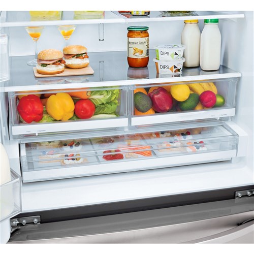 LG - 28 CF French Door, Ice and Water with Single IceRefrigerators - LRFS28XBS Cheap