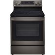 LG - 6.3 CF   30  Electric Range, InstaView, True Convection, ThinQRanges - LREL6325D Cheap