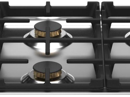 Bertazzoni | 36  Drop-in Gas Cooktop 6 Brass Burners | PROF366QBXT Cheap