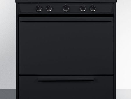 Summit - 30  Wide Gas Range, Open Burners | TNM2107C on Sale