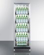 Summit - 24  Wide Mini Reach-In Beverage Center with Dolly | SCR1401LHRI Online Hot Sale