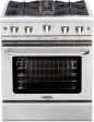 Capital Cooking - 30  Capital Culinarian Range - Manual Clean - 25K BTU - 4 Open Burners, 1 8K BTU Small Pan Burner - MCOR304 For Cheap