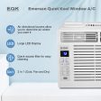 Emerson Quiet - 5,000 BTU Window Air Conditioner, Electronic Controls | EARC5RD1 Sale