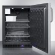 Summit - 24  Wide Built-In All-Freezer With Icemaker | [SCFF53BXCSSTBIM] For Discount