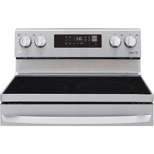 LG - 6.3 CF   30  Electric Range, Convection, Air Fry, ThinQRanges - LREL6323S For Sale