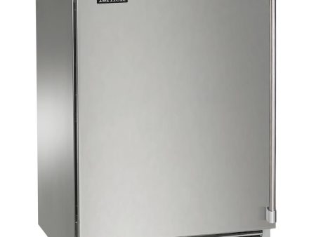 Perlick - 24  Signature Series Marine Grade Dual-Zone Refrigerator Wine Reserve with stainless steel solid door, with lock - HP24CM Online