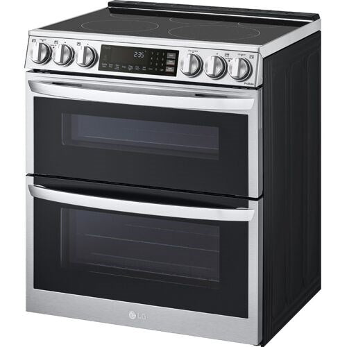 LG - 7.3 CF Smart Electric Double Oven Slide-In, ProBake, Convection, Air FryElectric Slide-in - LTEL7337F For Discount