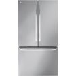 LG - 27 CF Counter-Depth 3 Door French Door with Internal Water DispenserRefrigerators - LRFLC2706S Cheap