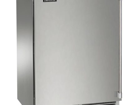 Perlick - Signature Series Shallow Depth 18  Depth Marine Grade Beverage Center with stainless steel solid door, with lock - HH24BM Supply