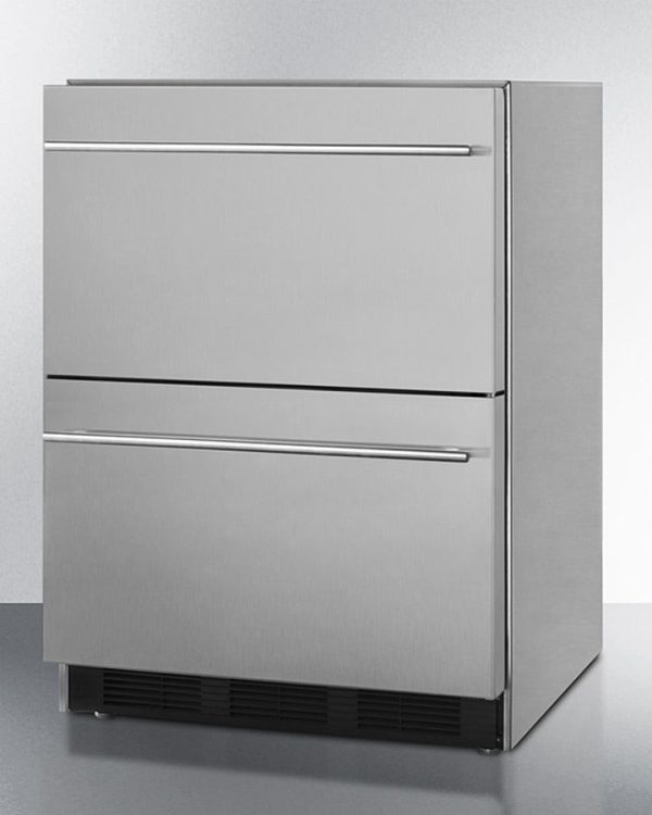 Summit -24  Wide 2-Drawer All-Refrigerator | SP6DBS2D7 For Discount