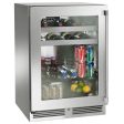 Perlick - Signature Series Sottile 18  Depth Marine Grade Beverage Center with stainless steel glass door- HH24BM-4 on Sale