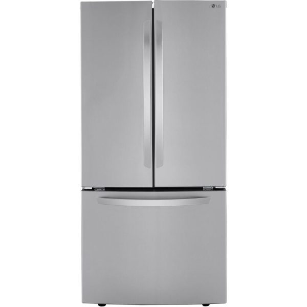 LG - 25 CF French DoorRefrigerators - LRFCS25D3S For Sale