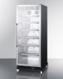 Summit - 24  Wide Mini Reach-In Beverage Center with Dolly | [SCR1156RI] Online Hot Sale