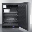 Summit - 24  Wide Built-In All-Freezer With Icemaker | [SCFF53BXCSSHVIM] Supply