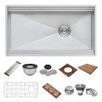 Ruvati 39-inch Workstation Dual Tier Kitchen Sink Undermount 16 Gauge Stainless Steel – RVH8299 Online Hot Sale