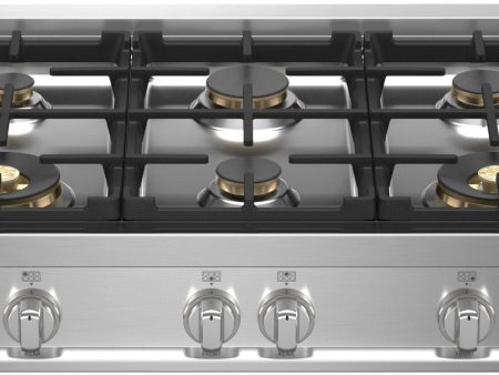 Bertazzoni | 36  Gas Rangetop 6 Brass Burners | MAST366RTBXT Online Sale