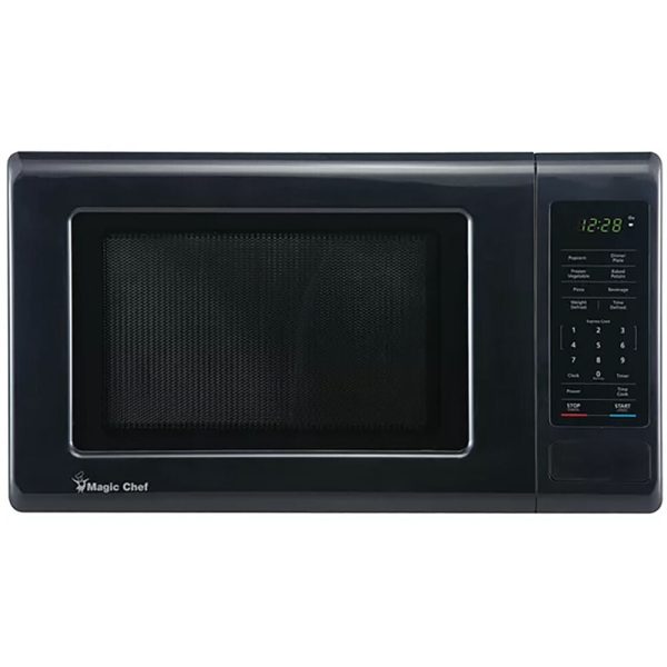 Magic Chef - 0.9 Cu Ft Countertop 900 Watt Digital TouchMicrowaves - MC99MB For Discount