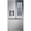 LG - 26 CF Counter Depth 3 Door French Door, Mirror InstaView DIDRefrigerators - LRYKC2606S Online Sale