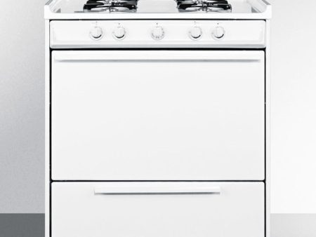 Summit - 30  Wide Gas Range | WNM2107 For Sale