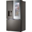 LG - 26 CF Counter Depth 3 Door French Door, Mirror InstaView DIDRefrigerators - LRYKC2606D on Sale