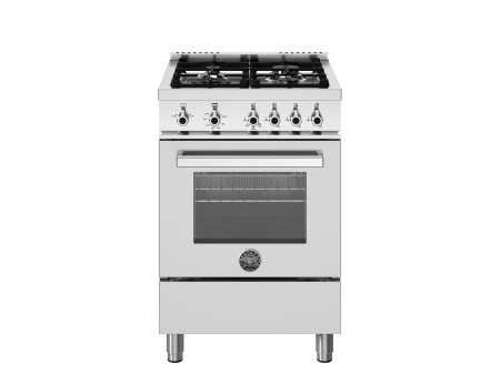 Bertazzoni Professional Series 24-inch All-Gas Range with 4 Burners - PRO244GASXV Online Sale