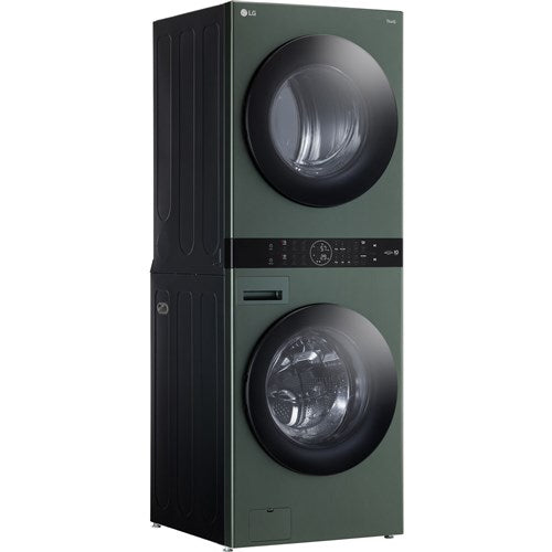 LG - 4.5 CF   7.4 CF Electric Washtower with Center Control, TurboSteamLaundry Centers - WKEX200HGA Discount