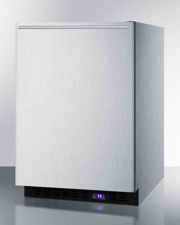 Summit - 24  Wide Built-In All-Freezer With Icemaker | [SCFF53BXCSSHHIM] Cheap