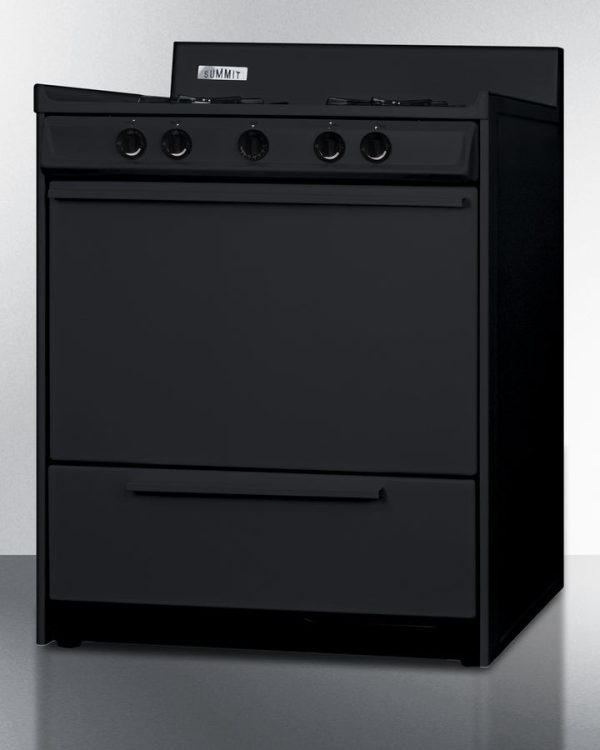 Summit - 30  Wide Gas Range, Open Burners | TNM2107C on Sale