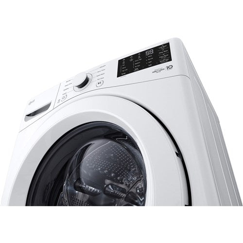 LG - 5.0 CF Ultra Large Capacity Front Load Washer with ColdWash, NFC Tag OnWash Machines - WM3470CW Fashion