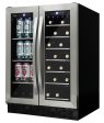 Danby - 5.2 CuFt Beverage Center, French Door Design, LED LightsBeverage Center - DBC052A1BSS Supply