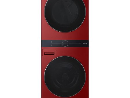 LG - 4.5 CF   7.4 CF Gas Washtower with Center Control, TurboSteamLaundry Centers - WKGX201HRA Supply