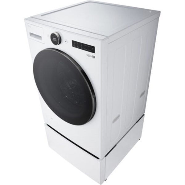 LG - 4.5 CF Ultra Large Capacity Front Load Washer with AIDD, Steam, Wi-FiWash Machines - WM5500HWA Supply