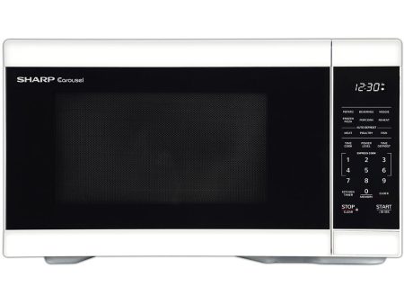 Sharp - 1.1 CF Countertop Microwave OvenMicrowaves - SMC1161HW Hot on Sale