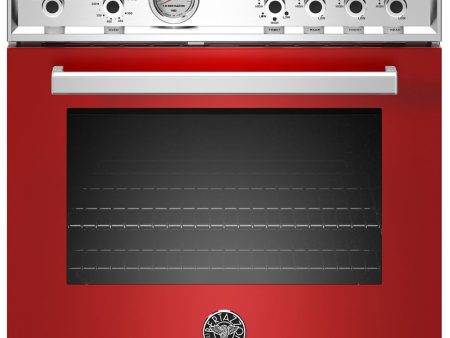 Bertazzoni | 30  Professional Series range - Gas oven - 4 brass burners | PROF304GASROT Supply