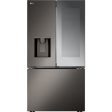 LG - 26 CF Counter Depth 3 Door French Door, Mirror InstaView DIDRefrigerators - LRYKC2606D on Sale