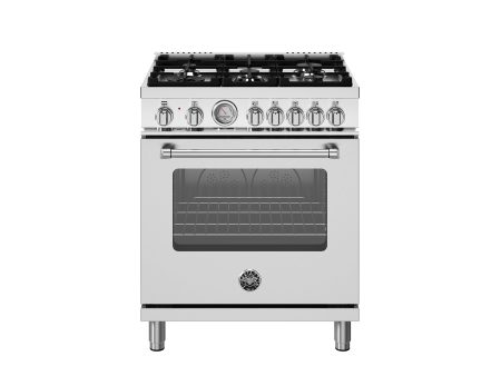 Bertazzoni - 30 inch Dual Fuel, 5 Burners, Electric Oven - MAS305DFMXV Supply