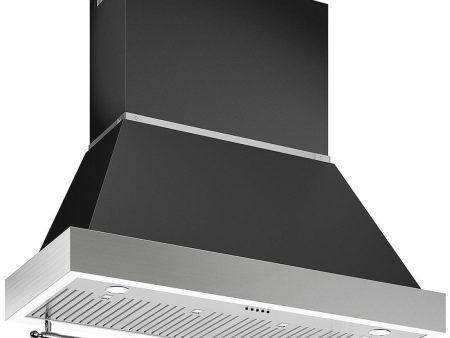 Bertazzoni | 48  Canopy Hood Nero | KC48HERTNE Online Sale