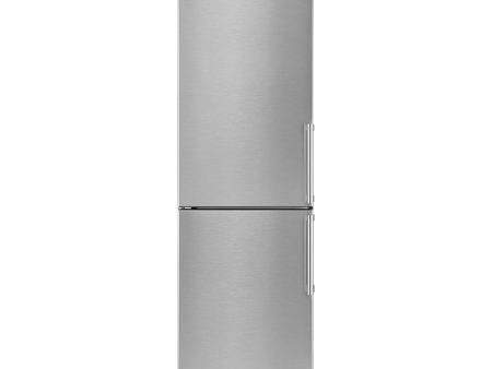 Forno - 23.4 Left Side Bottom mount refrigerator all white internal, SS - FFFFD1778-24LS on Sale