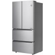 LG - 19 CF 4-Door Counter Depth French Door Refrigerator, 33 Four-Door - LRMNC1803S Online now