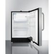 Summit - 20  2.68 cu.ft Stainless Steel Built-in or Freestanding Refrigerator - ADA Compliant | ALRF49BCSS on Sale