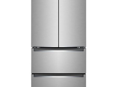 LG - 19 CF 4-Door Counter Depth French Door Refrigerator, 33 Four-Door - LRMNC1803S Online now