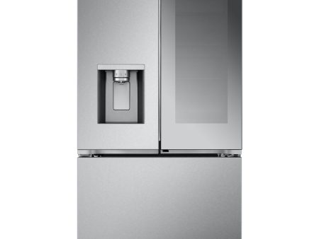 LG - 31 CF 3 Door French Door, Mirror InstaView DID with 4 Types of IceRefrigerators - LRYKS3106S Cheap